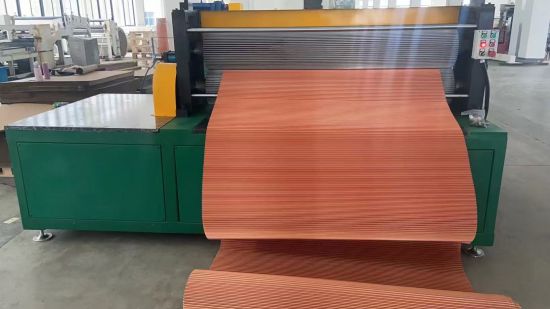 铝瓦楞芯生产线