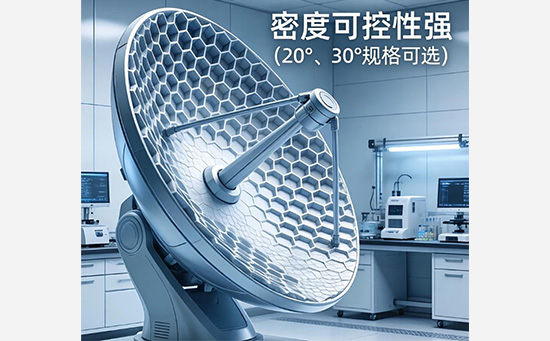 柔性芳纶蜂窝用于雷达...